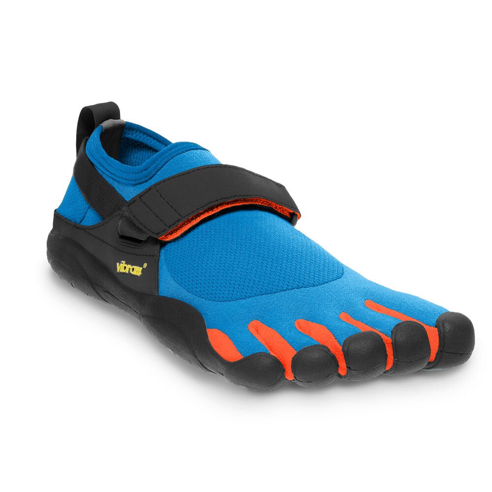 Vibram FiveFingers Herre Træningssko Blå/Orange - Kso - 3127IBDCZ